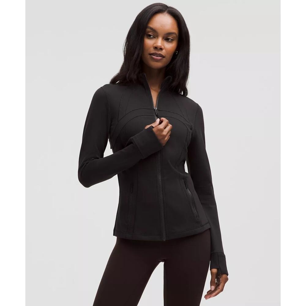 NWT Lululemon Define Jacket Luon Black Full Zip Active Gym Workout Sports Sz 14